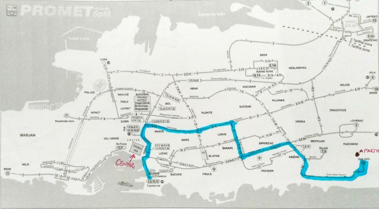 Kike 80 Apartment สปลิท ภายนอก รูปภาพ